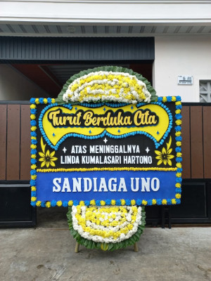 Papan Bunga Duka di Bastiong Karance